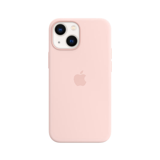 iPhone 13 mini Silikon Case mit MagSafe – Kreide-Rosa