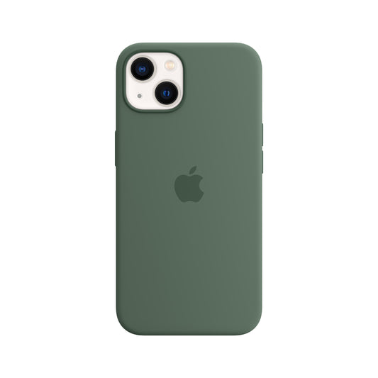 iPhone 13 Silikon Case mit MagSafe – Eukalyptus