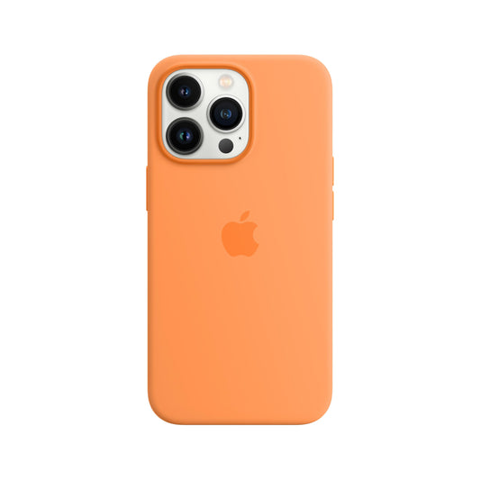 iPhone 13 Pro Silikon Case mit MagSafe – Marigold
