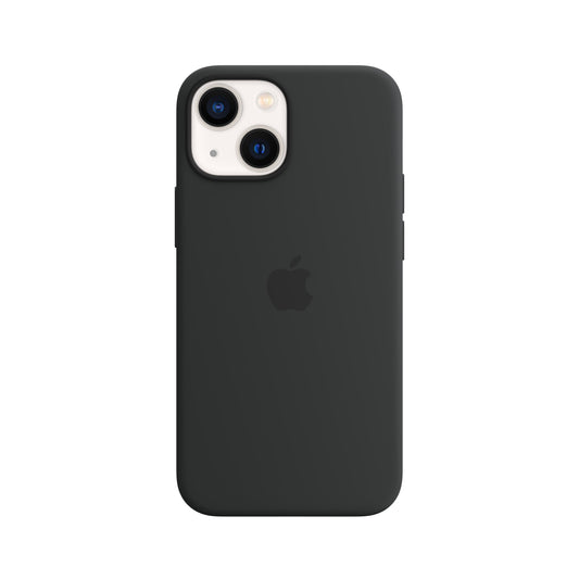 iPhone 13 mini Silikon Case mit MagSafe – Mitternacht