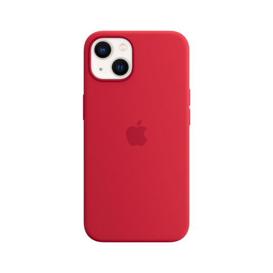 iPhone 13 Silikon Case mit MagSafe ‚Äì (PRODUCT)RED