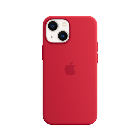 iPhone 13 mini Silikon Case mit MagSafe – (PRODUCT)RED