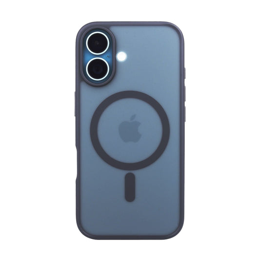 Tekne Matt MagSafe Case für iPhone 16 Plus | Mattes Finish | MagSafe-kompatibel & Kratzfest - Schwarz