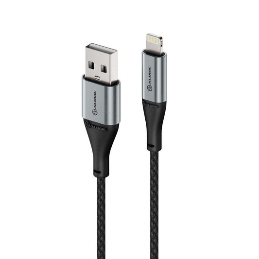 ALOGIC SUPER Ultra USB-A auf Lightning Kabel (1,5 m) - Space Grey