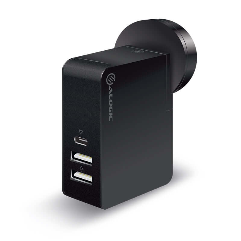 ALOGIC USB-C Laptop/MacBook Wandladegerät 45W mit Power Delivery & USB-A Ladeanschlüssen