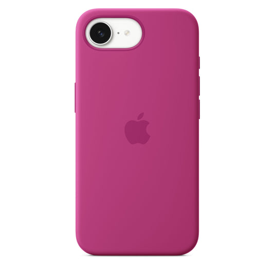 iPhone 16e Silikon Case – Fuchsia
