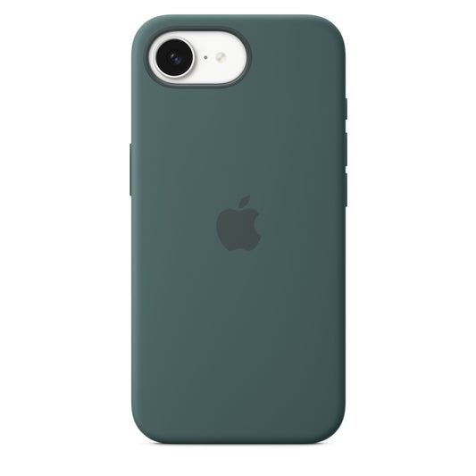 iPhone 16e Silikon Case – Seegrün