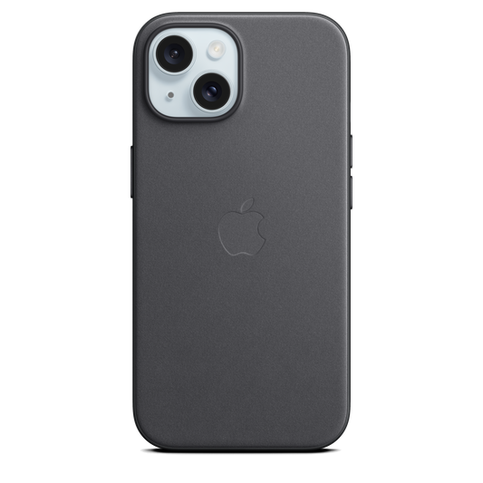 iPhone¬†15 FineWoven Case mit MagSafe - Schwarz