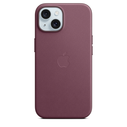 iPhone¬†15 FineWoven Case mit MagSafe – Maulbeere