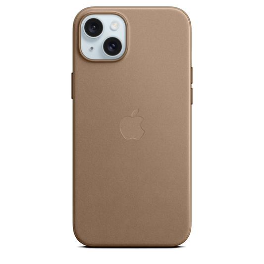 iPhone¬†15¬†Plus FineWoven Case mit MagSafe - Taupe