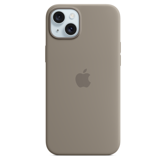 iPhone¬†15¬†Plus Silikon Case mit MagSafe – Ton