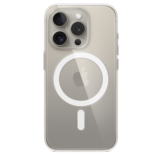 iPhone 15 Pro Clear Case mit MagSafe