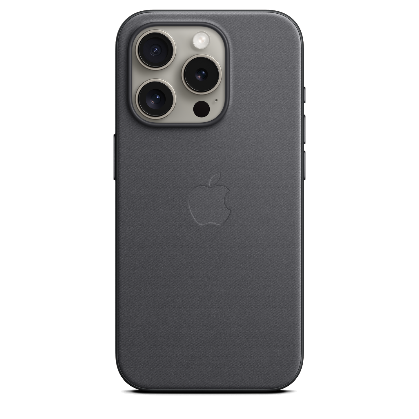 iPhone 15 Pro FineWoven Case with MagSafe – Schwarz