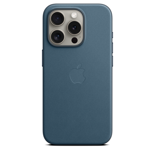 iPhone¬†15¬†Pro FineWoven Case mit MagSafe – Pazifikblau