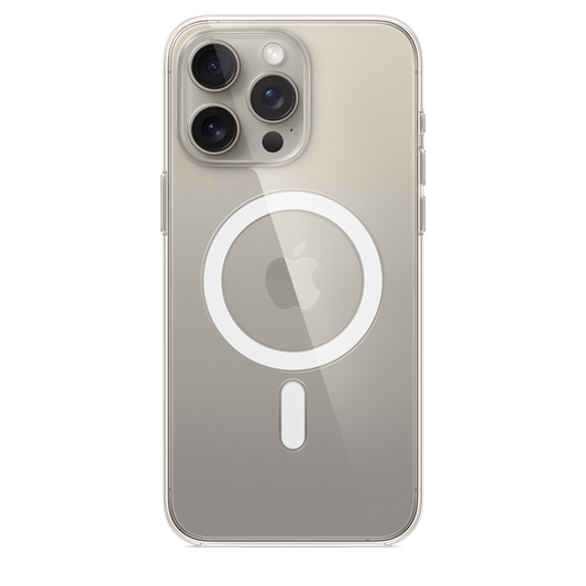iPhone 15 Pro Max Clear Case mit MagSafe