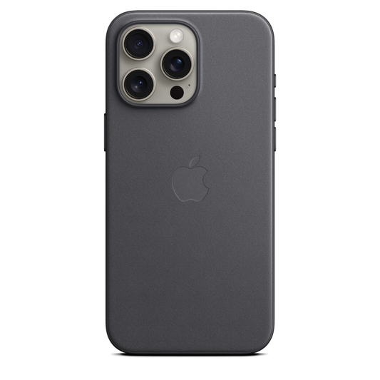 iPhone¬†15¬†Pro¬†Max FineWoven Case mit MagSafe – Schwarz