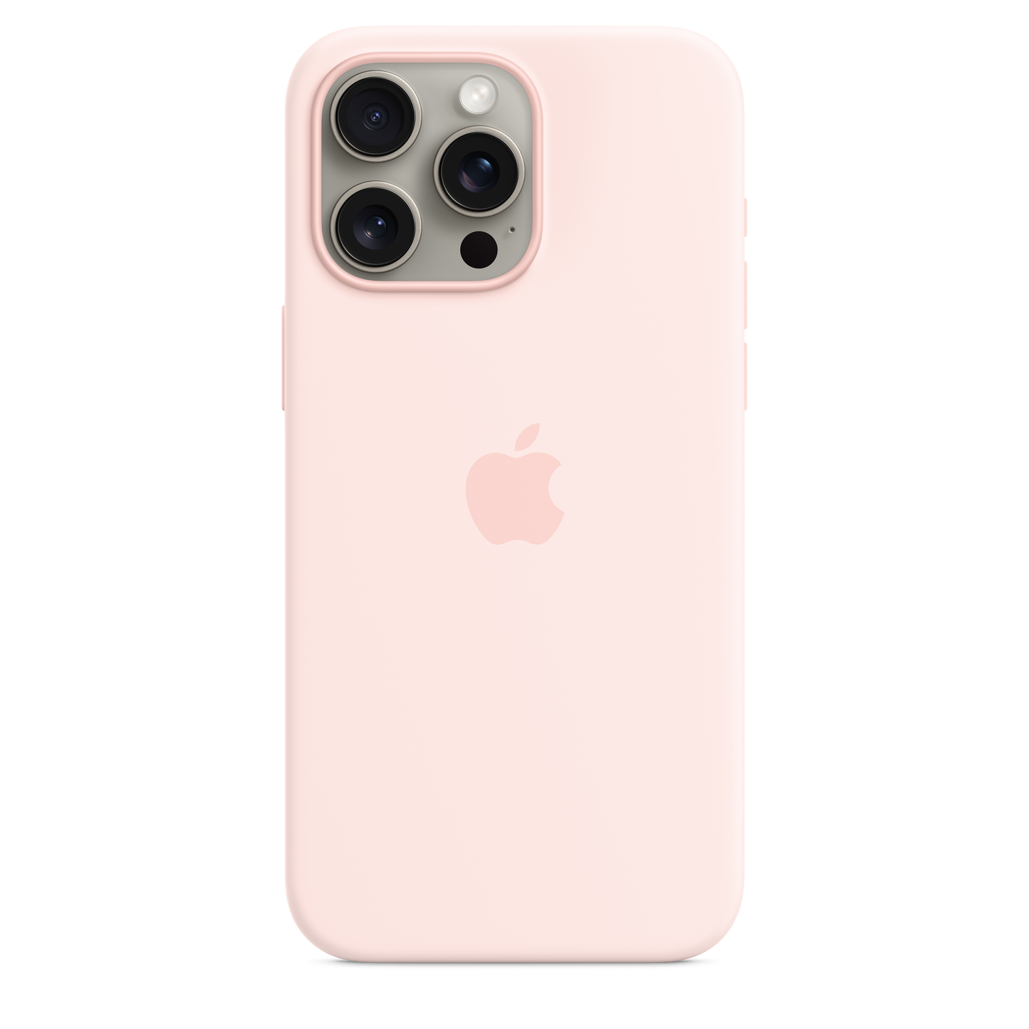 iPhone¬†15¬†Pro¬†Max Silikon Case mit MagSafe - Hellrosa