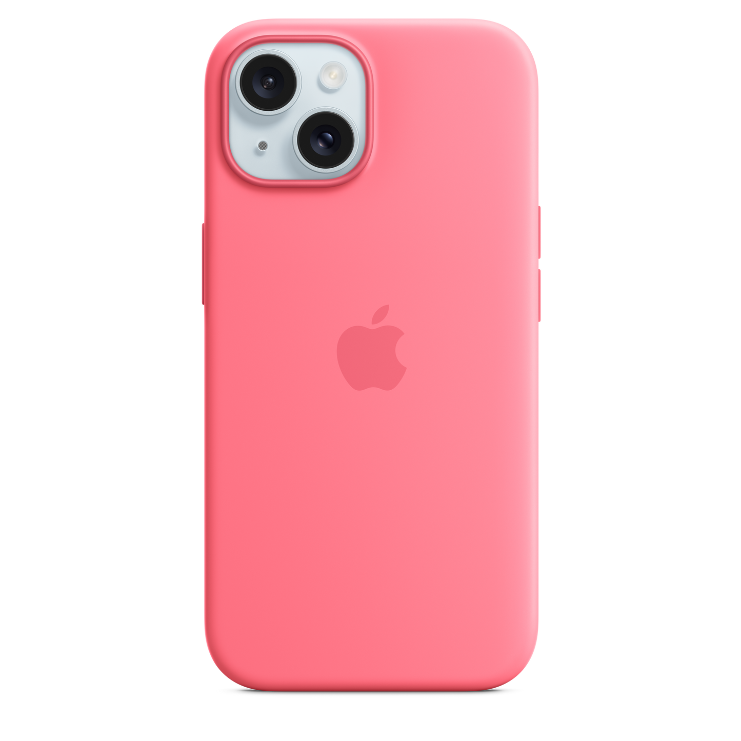 iPhone 15 Silikon Case mit MagSafe – Pink