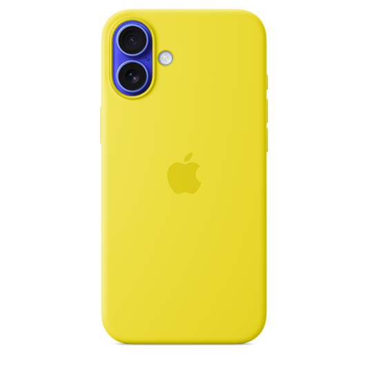 iPhone 16 Plus Silikon Case mit MagSafe – Sternfrucht