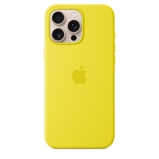 iPhone 16 Pro Max Silikon Case mit MagSafe - Sternfrucht
