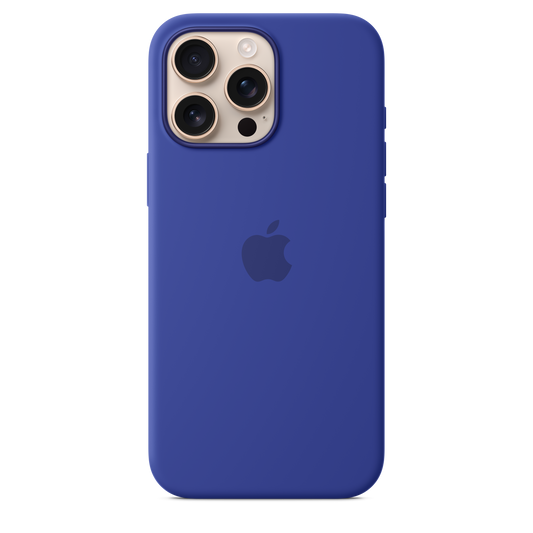 iPhone 16 Pro Max Silikon Case mit MagSafe – Ultramarin
