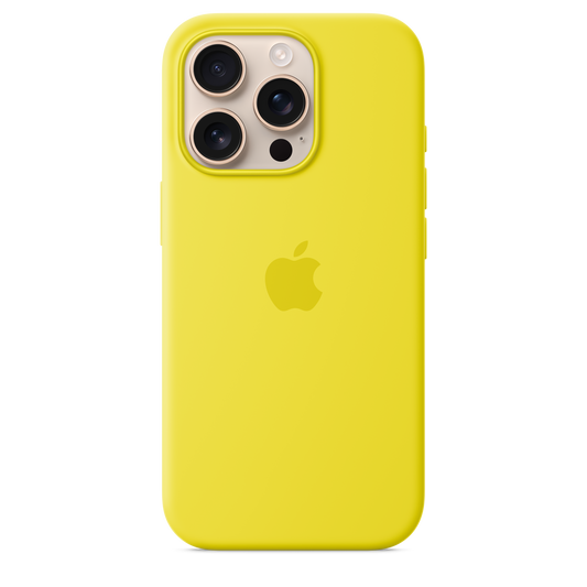 iPhone 16 Pro Silikon Case mit MagSafe – Sternfrucht