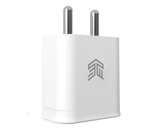 STM Schnelllade 33W DUAL USB-C & USB-A Netzteil - Weiß